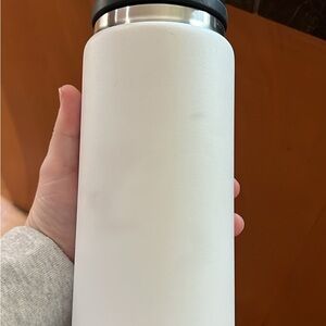 Yeti White Insulated Water Bottle